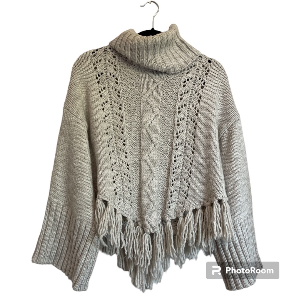 Cupcakes and Cashmere fringe sweater